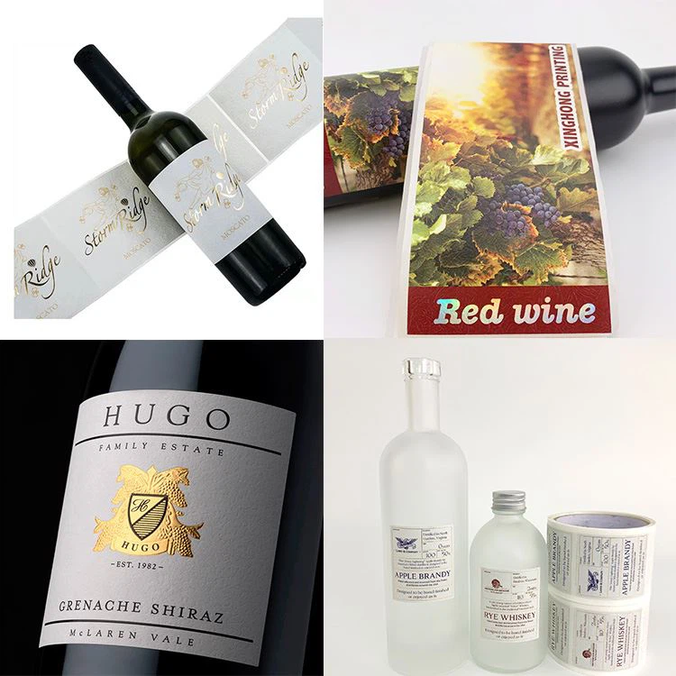Textured Sticker For Wine
