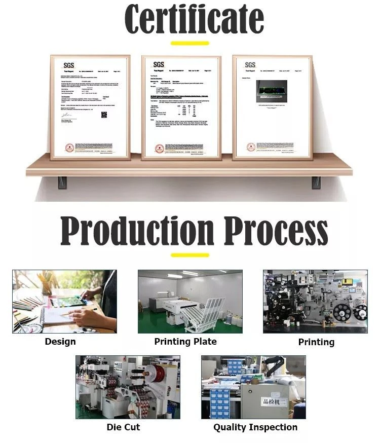 Seal Packing Cards Certificate