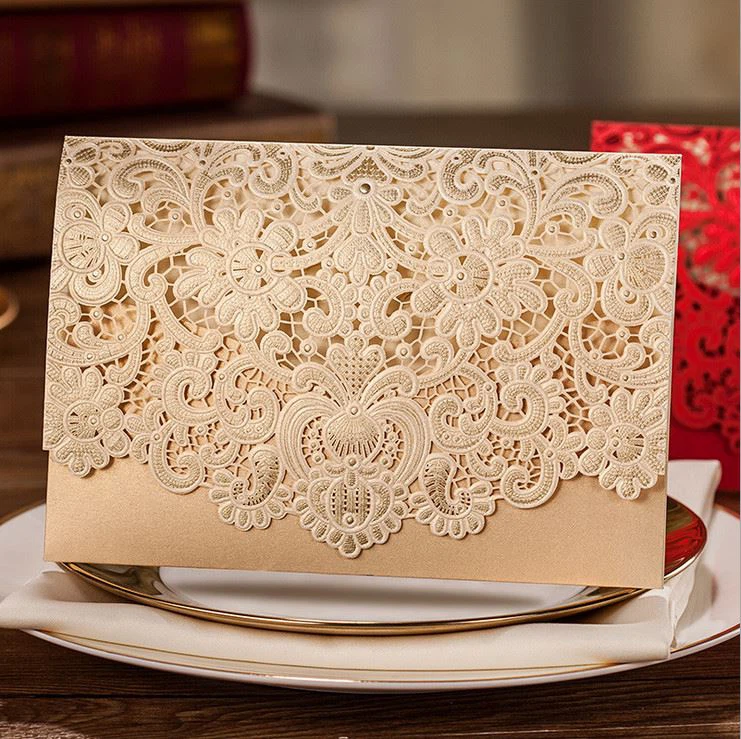 Embossed Invitation Cards
