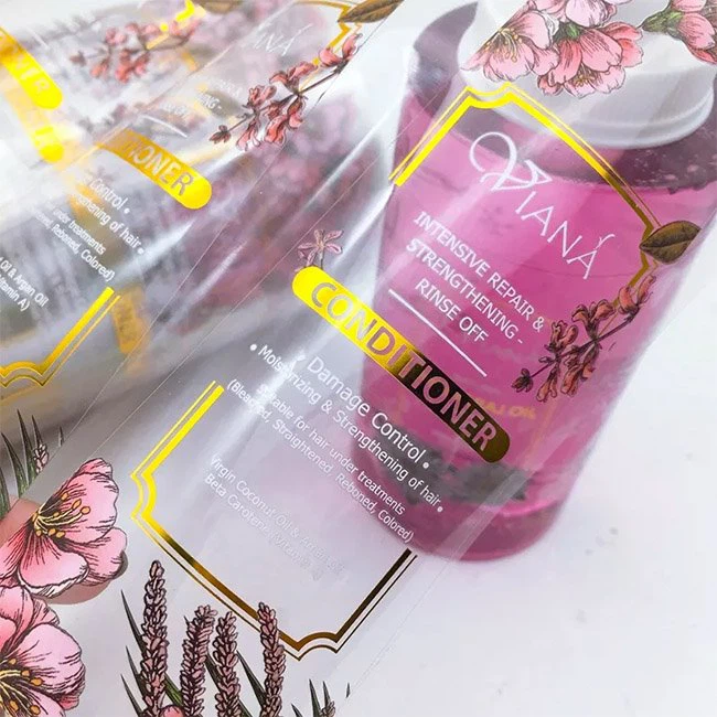 Common Usage Scenarios of Clear gold foil Stickers