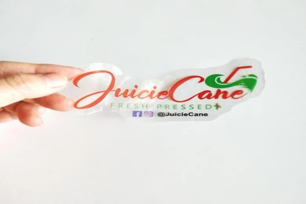 Colorful Clear Sticker