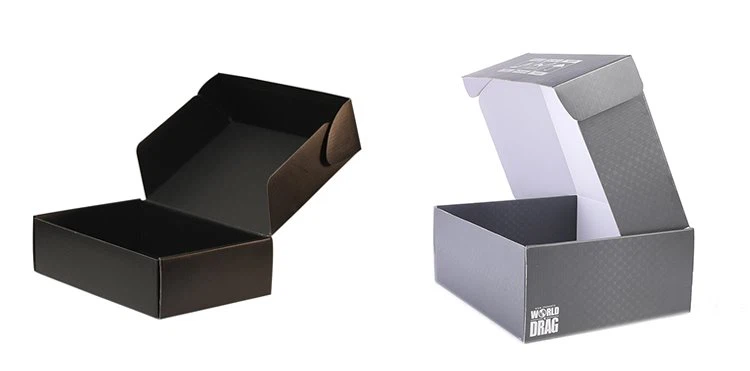 matte black mailer box
