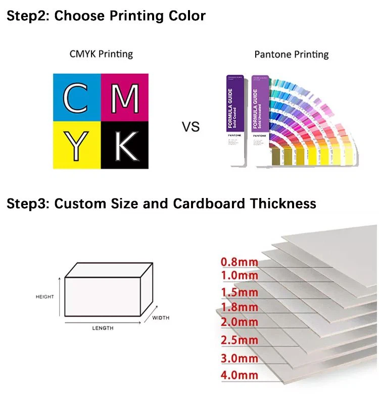 choose cardboard box box color and material