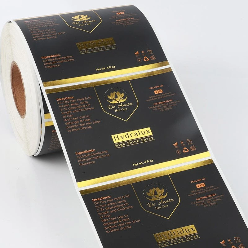 foil stickers printing