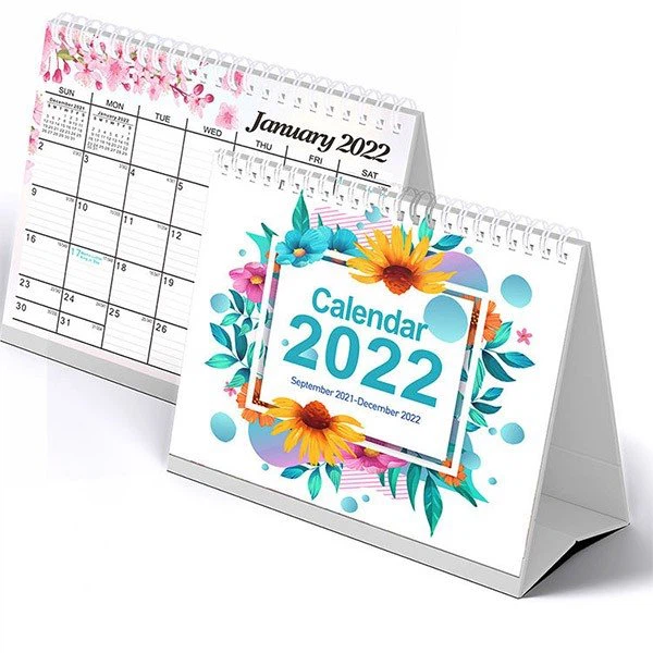 Printing desk calendars