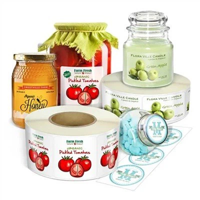 Food Adhesive Sticker Label